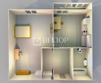 Сдается 1-комн. квартира, 40,4 м²