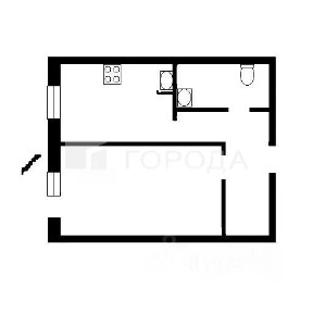 Сдаются 1-комн. апартаменты, 38 м²