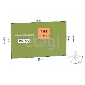 Продается 2-этажный дом, 125,3 м²