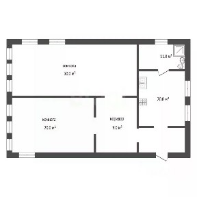 Продается 1-этажный дом, 100,6 м²