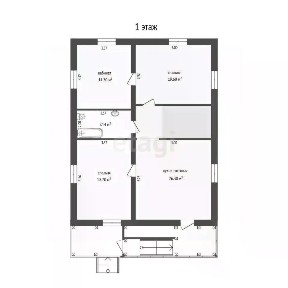 Продается 2-этажный дом, 100 м²