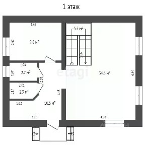 Продается 2-этажный дом, 120,9 м²