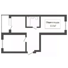Продается 2-комн. квартира, 54,7 м²