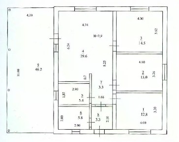 Продается 1-этажный коттедж, 140,2 м²