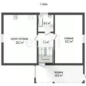 Продается 2-этажный дом, 100 м²