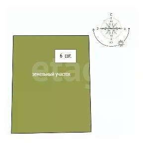 Продается 1-этажный дом, 50 м²