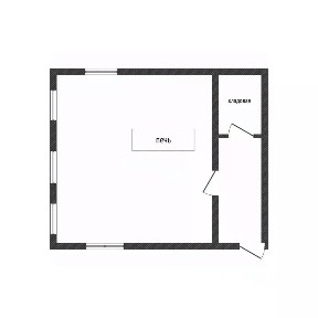 Продается 1-этажный дом, 23,3 м²