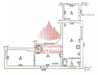 Продается 1-этажный дом, 47,8 м²