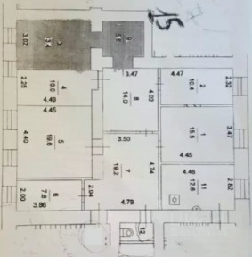 Продается многокомнатная квартира, 135 м²