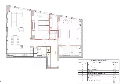 Продается 2-комн. квартира, 130,4 м²