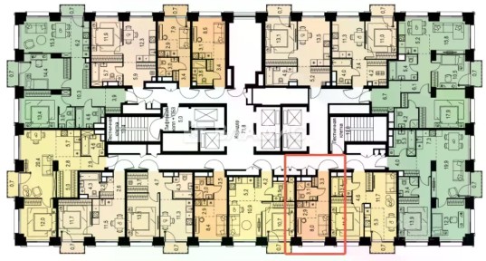 Продается студия, 17,3 м²