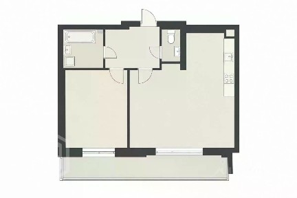 Продается 1-комн. квартира, 38,1 м²