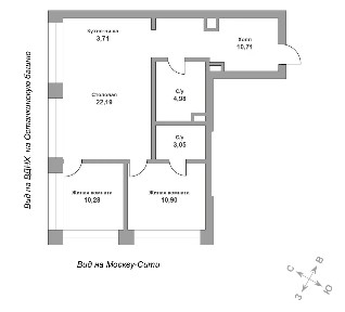 Продается 3-комн. квартира, 66,4 м²