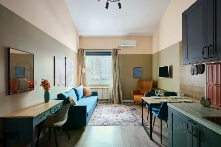 Продается апартаменты-студия, 33 м²