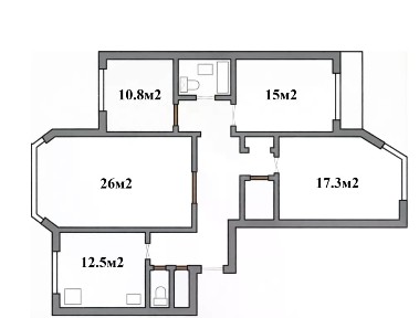 Продается 4-комн. квартира, 110 м²