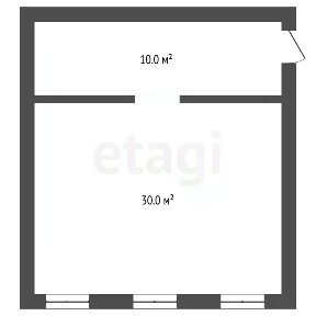 Продается 1-этажный дом, 40 м²