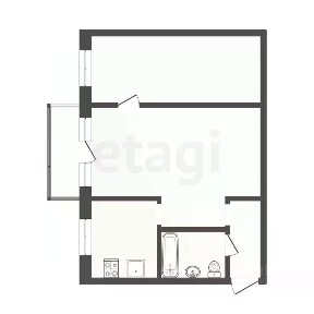 Продается 2-комн. квартира, 44,5 м²