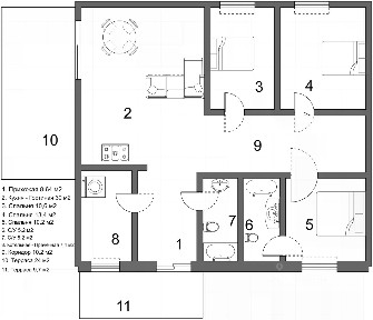 Продается 1-этажный дом, 134 м²