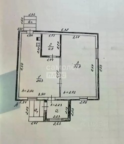 Продается 2-этажный дом, 46,6 м²