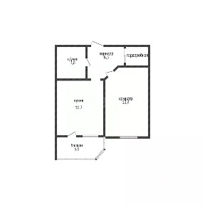 Продается 1-комн. квартира, 35 м²