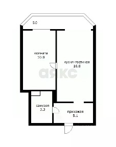 Продается 1-комн. квартира, 41,2 м²