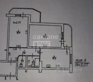 Продается 2-комн. квартира, 63,9 м²