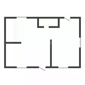 Продается 1-этажный дом, 44 м²