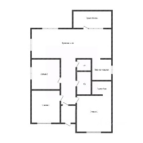 Продается 1-этажный дом, 148 м²