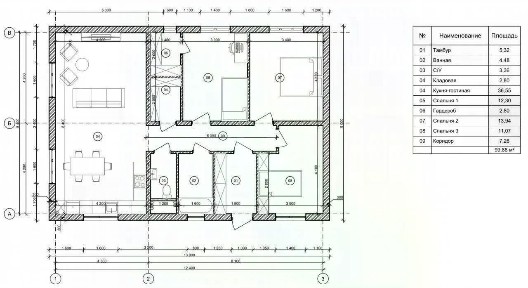 Продается 1-этажный дом, 100 м²