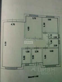 Продается 1-этажный дом, 120 м²