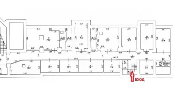 Сдается помещение свободного назначения, 19,81 м²