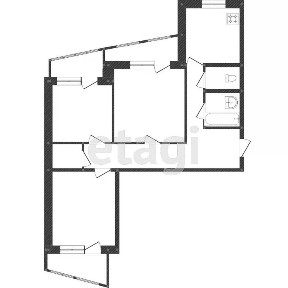 Продается 3-комн. квартира, 80,8 м²