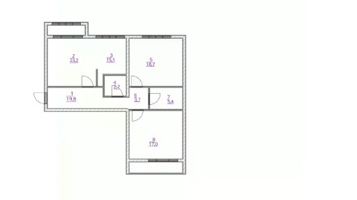 Продается 3-комн. квартира, 105,6 м²