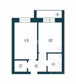 Продается 1-комн. квартира, 37 м²