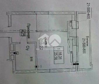 Продаются 1-комн. апартаменты, 26 м²
