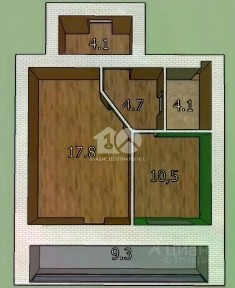 Продается 1-комн. квартира, 48 м²