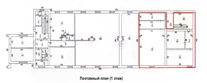 Продается помещение свободного назначения, 290,6 м²