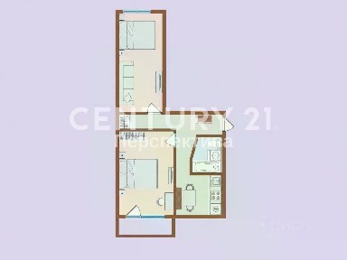 Продается 2-комн. квартира, 48,3 м²