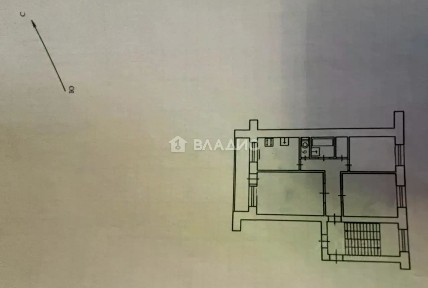 Сдается 3-комн. квартира, 59,6 м²