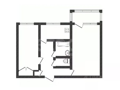 Продается 2-комн. квартира, 44,7 м²