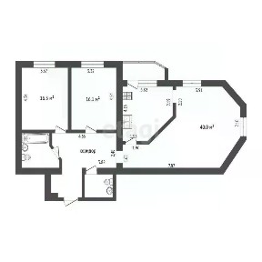 Продается 3-комн. квартира, 108,6 м²