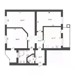 Продается 3-комн. квартира, 111 м²