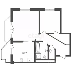 Продается 2-комн. квартира, 59,7 м²