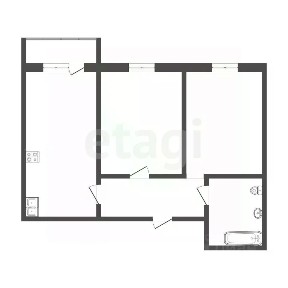 Продается 2-комн. квартира, 51,6 м²