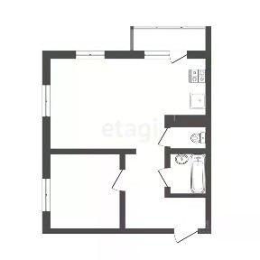 Продается 2-комн. квартира, 52 м²