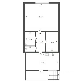 Продается 2-комн. квартира, 47,7 м²