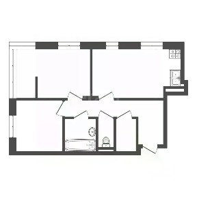 Продается 2-комн. квартира, 79,9 м²