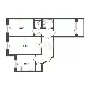 Продается 3-комн. квартира, 65 м²