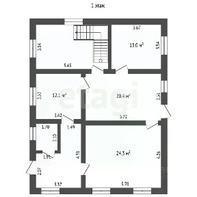 Продается 2-этажный дом, 211,5 м²