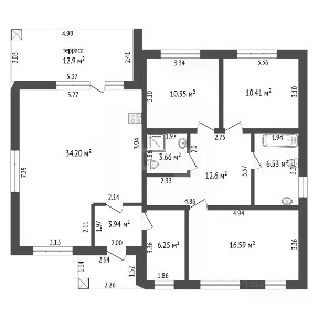 Продается 1-этажный дом, 130 м²